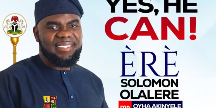 Hon. Olalere Solomon ERE: The Man of the People In Akinyele Constituency II  By Ajibola Ore-Ara-Ilu