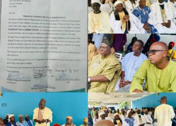 Tijaniyat Group Declares Support for Tinubu, Alli, Other APC Candidates, Visits Jubril Dotun Sanusi at Ilaji