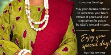 Mogaji Akande Azeez Bashiru Celebrates Alhaja Shakiratu Yekeen Akande on Her Birthday