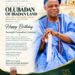 Birthday, Coronation Anniversary: Mogaji Akande Azeez Bashiru Pays Tribute to Olubadan Ladoja