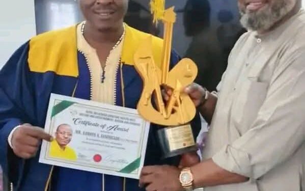 AWARD: Hon. Ajiboye Akande Sangogade Honoured with Royal Influencer Christian Theatre Art Award of Excellence