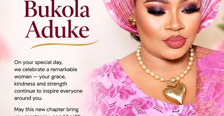 Mogaji Akande Azeez Bashiru Celebrates Alaya Bukola Aduke Ade on Her Birthday
