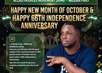 Nigeria at 66: Asiwaju Olatilewa Ayinla Calls for Fundamental Reset