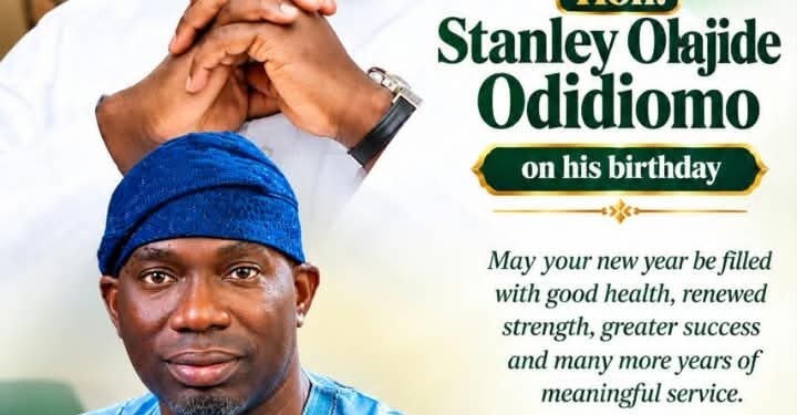 Asiwaju Olatilewa Oladimeji Ayinla Felicitates Odidiomo on Birthday