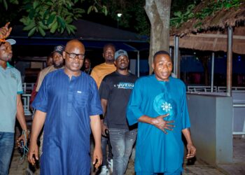 Okanlomo Oodua, Chief Jubril Dotun Sanusi Hosts Oloye Sunday Igboho, Commends Iru Ekun Security Operatives