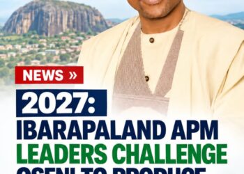 2027: Ibarapaland APM Leaders Challenge Remi Oseni to Produce Evidence of Claimed Projects, Interventions     …Give APC Candidate 24 Hours to Provide Documents on Roads, Transformers, Hospitals, Farm Inputs
