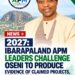 2027: Ibarapaland APM Leaders Challenge Remi Oseni to Produce Evidence of Claimed Projects, Interventions     …Give APC Candidate 24 Hours to Provide Documents on Roads, Transformers, Hospitals, Farm Inputs