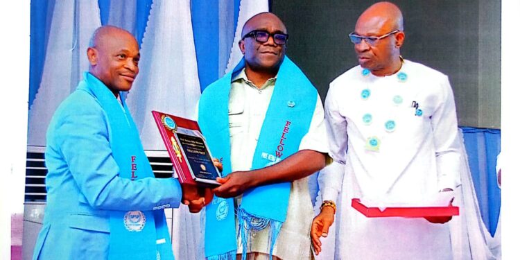 Society for Peace Studies and Practice Inducts Prof. Ikenna Mike Alumona as Fellow of SPSP at it’s National Conference in Ibadan