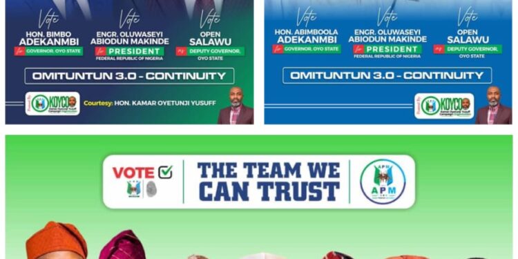 Hon. Kamar Oyetunji Yusuff Declares Support for APM in Oyo State, Donates Campaign Materials