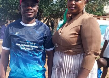 EGBEDA COUNCIL BOSS, HON. SANDA SIKIRU OYEDELE, CELEBRATES WIFE ON HER BIRTHDAY
