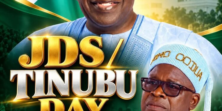 *2027: JDS Targets over One Million Organic Voters as He Declares October 17 His Birthday Tinubu Day*
