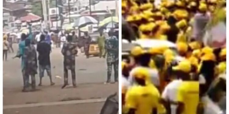 Molete Clash: Market Operator Disputes Accord Campaign Council Account, Alleges Party Supporters Caused Chaos