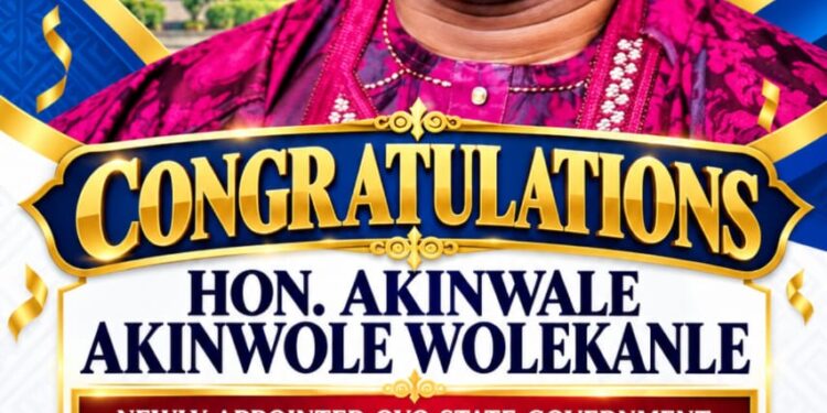 KSA CONGRATULATES WOLEKANLE ON APPOINTMENT AS OYO CHIEF OF STAFF