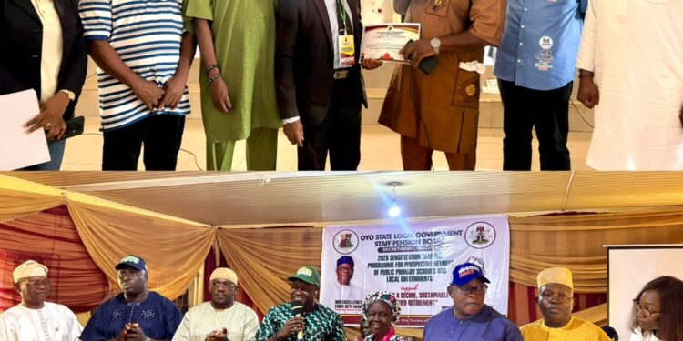 DON’T PATRONIZE THIRD PARTIES  IN THE PROCESSING OF RETIREMENT BENEFITS —  LGSPB BOSS, HON IGE  WARNS  PROSPECTIVE RETIREES IN LG SERVICE, PUBLIC PRY  SCH