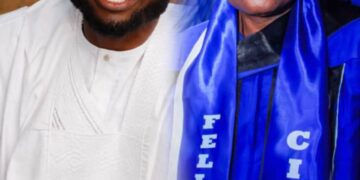 HON LANRE SARUMI SKIDOO FELICITATES APOSTLE SAMUEL ABEGUNDE, HAILS HIS CONTRIBUTIONS TO APM ALLIANCE