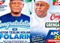Political Stakeholders Celebrate Folarin’s Appointment as Oyo State Coordinator and Adegbola’s Membership of Presidential Campaign Council