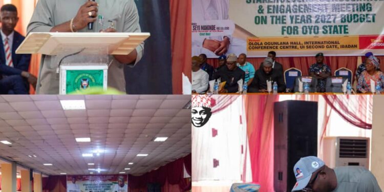 2027 Oyo State Stakeholders Consultative Budget Meeting : Olufade Delivers LG Chairmen’s Message, Hails Makinde’s Inclusive Governance
