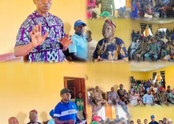 PHOTOS: Iwajowa LG Chairman Oyewumi Inaugurates Campaign Committees, Hails Makinde’s, Farinto Performance