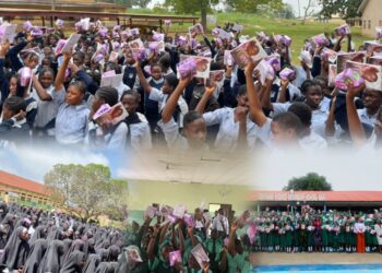 COL. GBENGA ADEGBOLA SPONSORS WGGF’S DISTRIBUTION OF 1,500 FREE BOOKS TO GIRLS IN THREE SAKI SCHOOLS