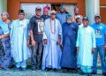 Makinde, APM Leadership Pay Courtesy Visit To Chief Olu Falae After South-West Town Hall In Akure