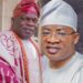 Mogaji Azeez Bashiru Akande Congratulates Oloye Adegboyega Taofeek Adegoke on Installation as Oota Balogun Olubadan