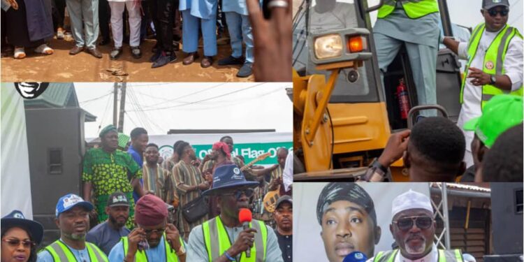 Ibadan South West Chairman, Hon. Akande Rejoices With Chief Akanbi On Aare Ago Balogun Title