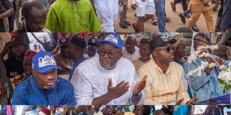Agbowo Community Hosts APM Candidates, Odidiomo, DON, Babajide Gabriel, Olufade  …. As Residents Present Developmental Demands