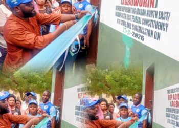 Agboworin Commissions Four Newly Facilitated Public Toilets Across Constituency