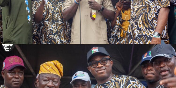 Adekanmbi, DON, Babajide Gabriel, Iyaloja General Attend As Olufade Bags Humanitarian Service Award At Bodija Market Ewa Day Celebration