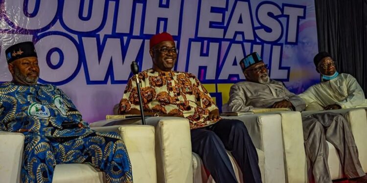 Makinde Holds APM South-East Town Hall in Enugu, Says Reset Agenda Will Tackle Unemployment, Revive Manufacturing