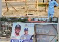 Oluyole APM Reps Candidate, Olatunji raises the alarm, accuses Sadipe’s supporters, APC of Billboard Vandalism