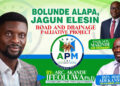BOLUNDE ALAPA, JAGUN ELESIN RESIDENTS COMMEND IFE AKANDE OVER ROAD, DRAINAGE PALLIATIVE PROJECTS
